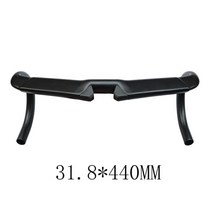 블랙잉크 일체형핸들바 카본드롭바 3t에어로노바 새로운 탄소 섬유 에어로플라이2 6, 31.8x440mm