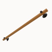 계단 핸드레일 벽부형 손잡이 원목 미끄럼방지 다용도 유치원 스테인레스 난간 학교, 150CM (색상메모)