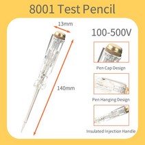 검전기펜AC/DC 12-250V 전기 전압 전류전압측정 탐지기 측정을위한 특수 스크루 드라이버 공구 디지털 디스, 01 DL8001