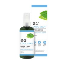 더허브샵_쿨샷 페퍼민트 스프레이 100ml, 단품