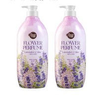 샤워메이트 플라워퍼퓸 바디워시 라벤더&라일락, 630ml, 6개