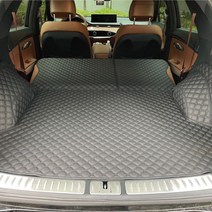 [엘프라임] 제네시스GV70 트렁크매트 풀커버 차박용품 바닥매트 차량용매트 차박용, 골드, GV70(5인승)-맞춤핏