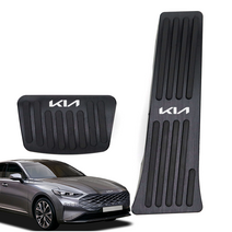 크립톤 순정형 알로이 페달 스포츠 오르간 기아 현대 자동차 튜닝 차량 용품 악세사리, 블랙(각인가능), K8 GL3