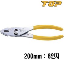 TOP 플라이어 8인찌 P-20G TOOL 뿌라이어 뺀찌 jnc+ 47FB82