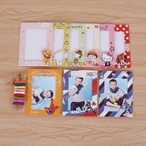 불교액자 6개/대 인치 만화 동물 프레임 앨범 DIY 배너 웨딩 생일 파티 장식, 06 cartoon_01 6 인치