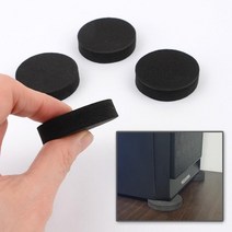 세탁기 인쇄기 사운드스피커 진동방지 패드 책상유리도트, 6cm(4P)