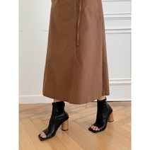 여자 토오픈 숏부츠 미들힐 7cm