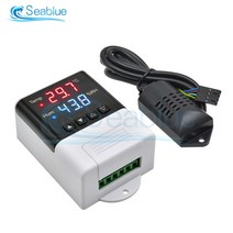 STC-3028 SHT2000 온도 습도 컨트롤러 홈 냉장고 서모 스탯 가습기 다이소 온도계 습도계 DC 12V 24V AC 110-220V, 협력사, DTC3200 AC 110-220V