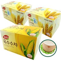 동서 엄마순보리차240gX2개+옥수수차300gX1개+사은품(컵받침), 1개