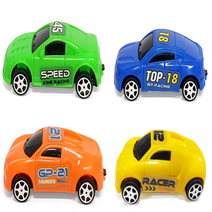 유아 풀백 미니 태엽 자동차 장난감 완구 레이싱카 4종