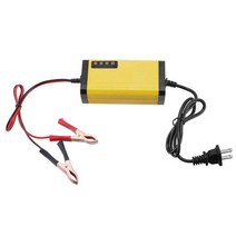 배터리충전기12V 20ah 분무기 전동 공구 장난감 오토바이 자동차 배터리 충전기 D0S2, 01 yellow