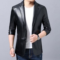 MK1208 천연양가죽 남성가죽자켓 블레이져 정장자켓