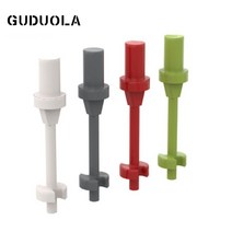 Guduola 특수 스키 폴 18745/90540 스틱 3m 샤프트 32 MOC 빌딩 블록 피규어 액세서리 손에 50 개/몫, [03] 315-Silver Metallic