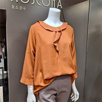 모스코나 SH02 프릴 블라우스 MOBL209K6
