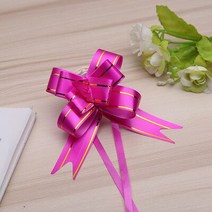 웨딩카 꾸미기 인테리어 소품 크리스마스 선물 포장 활 트리 리본 새해 Navidad 장식 홈 웨딩 자동차 공예 20 개, [03] M, [07] Rose Pink