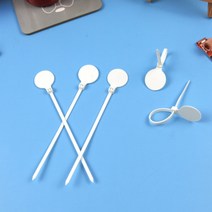 네임택 케이블타이 이름표 전선이름표 50P 원형