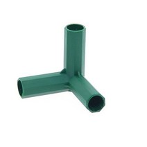 텐터 우레탄창 제약 천막사 5 개 16MM PVC 피팅 5 가지 타입 안정적인 지원 헤비 듀티 온실 프레임 빌딩 커, 02 A