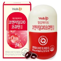 웰업 혈압메이트 코엔자임Q10 코큐텐 30g, 4개, 60정