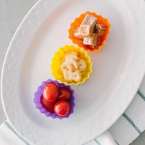 샵민트 도시락 파티션 도시락칸막이 국산 반찬칸막이 실리콘, 6p세트, 1개