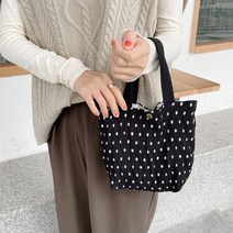 플리츠 에코백 미니 데일리 백 손가방