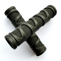 논슬립 MTB 자전거 핸들 손잡이 커버 바엔드커버 3D, 1개