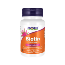 나우푸드 비오틴 1000mcg 에너지 프로덕션 베지 캡슐, 100개입, 1개