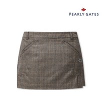 파리게이츠 스커트 믹스 체크 플리츠_P52194PK363_BR