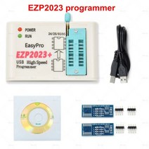 100 오리지널 EZP2023 고속 USB SPI 프로그래머 EZP 2023 지원 24 25 93 95 EEPROM ezp2019보다 우수한 플래시 BIOS 칩, CHINA, EZP2023 with 2 adapt