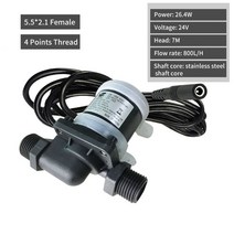 수중펌프 가압 배수 지하수 정화조 수중모터 인버터 펌프 12v 24v dc 브러시리스 워터 12 스레드 태양열 온수기 샤워 바닥 난방 부스터 잠수정 워터 187