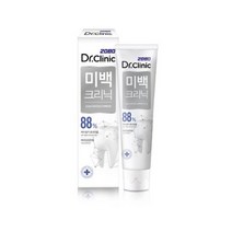 2080 닥터크리닉 미백크리닉 치약, 80g, 3개