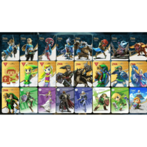 젤다의 전설 2 Kingdom Tears 숨결 아미보 nfc, 신세계의 눈물 1장 빅카드 보관함