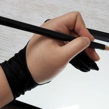 좌 우 드로잉 장갑 태블릿 미술 터치방지 타블렛 아이패드 글러브 그림, 태블릿 장갑 S