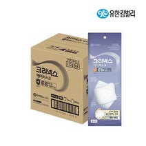 크리넥스 KF80 에어 마스크 대형 1px100개, 1개입, 100개, 화이트