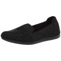 Clarks 여성용 칼리 드림 로퍼 반짝임이 있는 블랙 니트