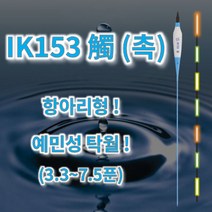 [그린낚시]익투스 다루마형 전자찌 IK153촉 중층내림낚시 내림찌 중층찌, 2호(전지미포함)