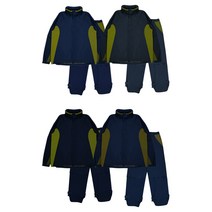 아리체 남성 비옷 상의 하의 세트 방수 우의 골프 필드 라운딩, 네이비