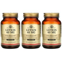 솔가 solgar 지아잔틴 루테인 40mg 30정 X 3통, 3개, 30개