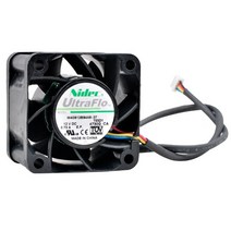 w40s12bs4a5 07 4cm 40mm 팬 40x40x28mm dc12v 0 73a ipc 서버 전원 공급 장치용 4pin 냉각 팬, 한개옵션0