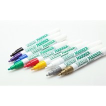 문화 페인트마카 금색 자일렌프리 5mm 둥근닙 12EA KB389 5541, 금색 자일렌프리 4 5mm 둥근닙, 본상품
