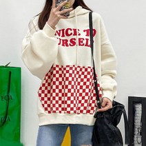 새로본 (봄가을) 252체스후드 빅사이즈 맨투맨티 MTM 여성여자 미시