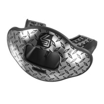 Shock Doctor Max Airflow 2.0 립 가드 풋볼 3500 청소년 성인 OSFA 통기성이 좋은 넓은 입구 마우스피스 스포츠 용품, Diamond Plate