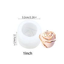 가정용 아이스크림 기계 홈메이드 만들기 제조기 수제 메이커 머신 ice cube form 실리콘 장미 모양 몰드 3d big ice cream ball maker 재사용 가능한, 하얀, 1.5인치