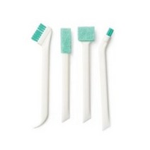 텀블러 밀폐용기 틈새 미니 세척솔 4종 세트, 화이트 + 민트, 2세트