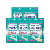 휴족시간 쿨링시트, 6매입, 5개