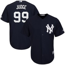 mlb 주드지 유니폼 뉴욕 양키스 mlb 야구복 블루화이트 트레이닝복 티셔츠 호환상품