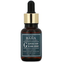 COS DE BAHA G GLYCOLIC ACID 10 AHA SERUM 1 FL OZ, 단색, 한 사이즈