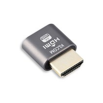 케이엘컴 HDMI 더미플러그 가상 모니터 디스플레이 에뮬레이터 4K 60p 지원