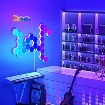 Cololight PRO 커스텀 컴퓨터방 꾸미기 RGB 스마트 데스크 조명 3pcs, 3pcs+스탠드(본품)