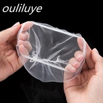 30 개100 개 주방 싱크 배수 구멍 쓰레기 스트레이너 메쉬 일회용 쓰레기 봉투 욕실 주방 쓰레기 빈 필터 가방 제로 폐기물, 100개