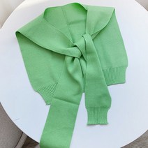 엔템 레이어드 숄 니트 어깨 가디건